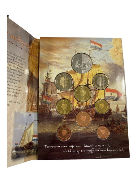 Netherlands: 2002 Brilliant Uncirculated Coin Set II