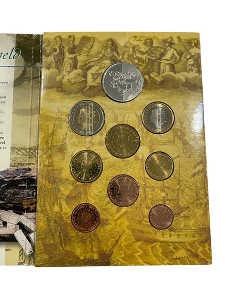 Netherlands: 2002 Brilliant Uncirculated Coin Set VI