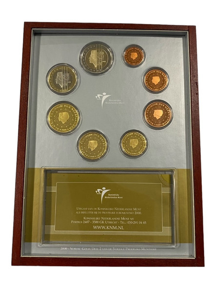 Netherlands: 2000 Proof Like Coin Set Netherlands: 2000 Proof Like Coin Set