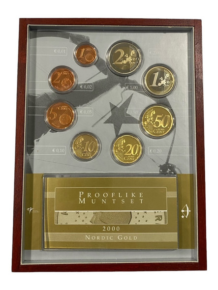 Netherlands: 2000 Proof Like Coin Set Netherlands: 2000 Proof Like Coin Set