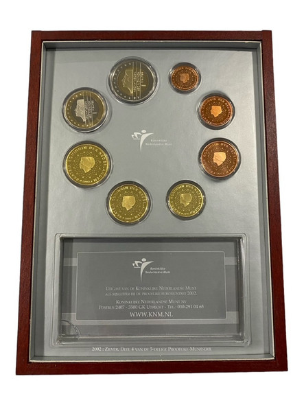 Netherlands: 2002 Proof Like Coin Set