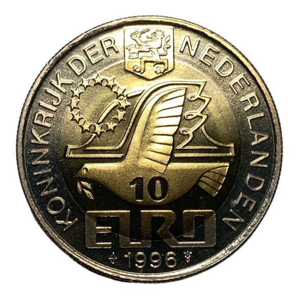Netherlands: 1996 10 Euro Constantun Huygens