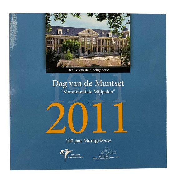 Netherlands: 2011 Monumentale Mujlpalen Euro Coin Set Incl. Silver 