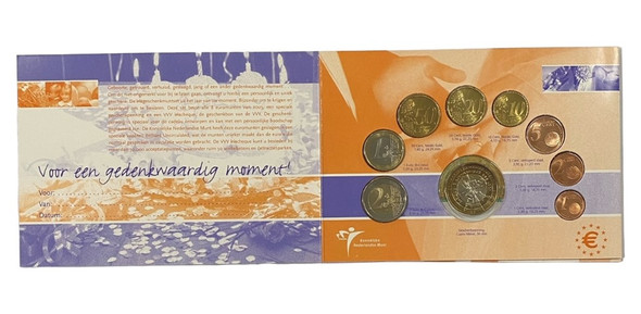 Netherlands: 2003 Iris Geschenk Muntset Euro Coin Set