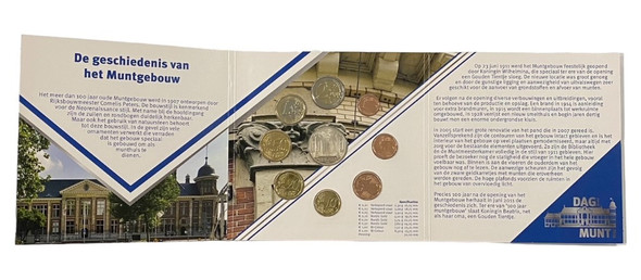 Netherlands: 2018 De Laatste Editie in Het Muntgebouw Euro Coin Set