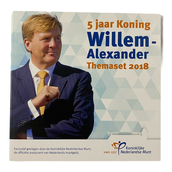 Netherlands: 2018 Willem-Alexander Themaset Coin Euro Set Netherlands: 2018 Willem-Alexander Themaset Coin Euro Set