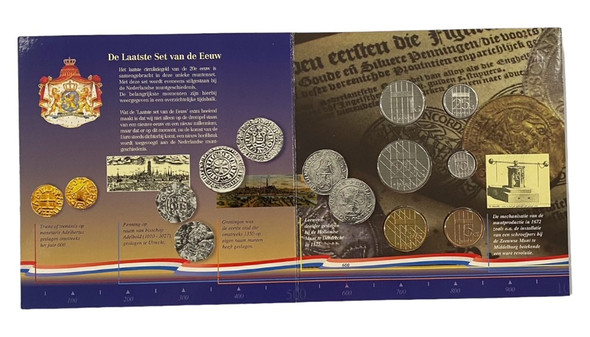 Netherlands: 1999 De Laatste van de Eeuw Coin Set