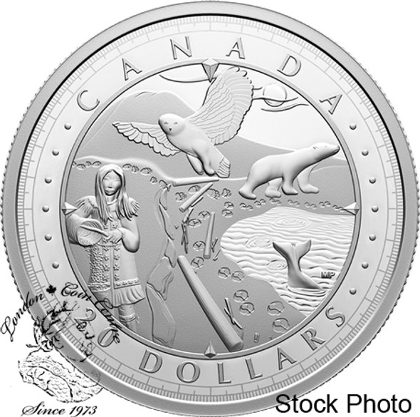 Canada: 2024 $20 This is Canada: Wondrous Waters - Arctic Coast Pure Silver Coin Canada: 2024 $20 This is Canada: Wondrous Waters - Arctic Coast Pure Silver Coin