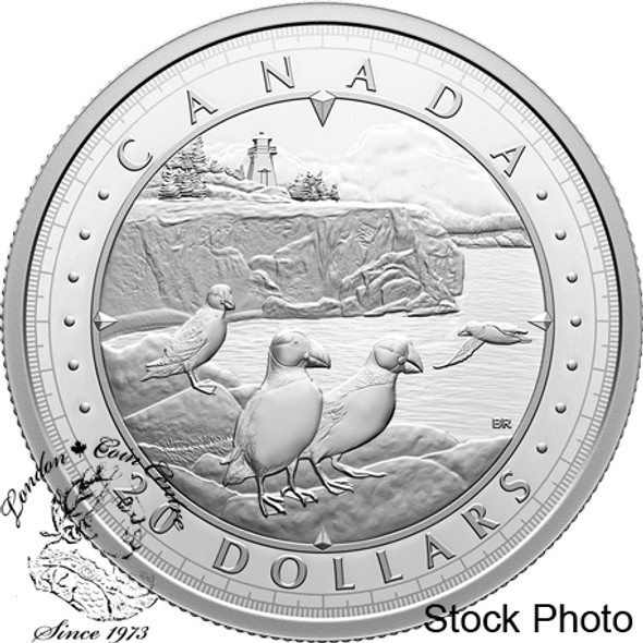 Canada: 2024 $20 This is Canada: Wondrous Waters - Atlantic Coast Pure Silver Coin Canada: 2024 $20 This is Canada: Wondrous Waters - Atlantic Coast Pure Silver Coin