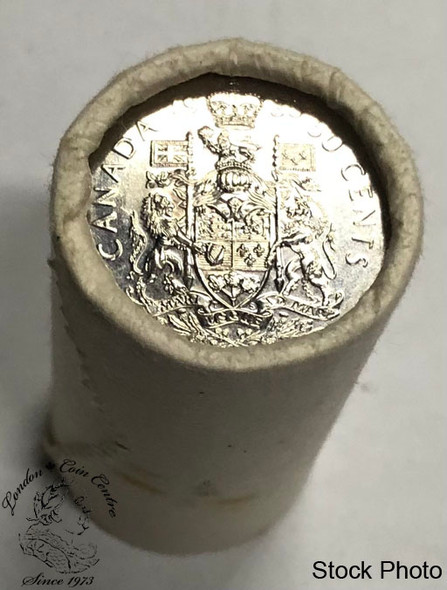 Canada: 1988 50 Cent Original Roll (20 Coins)