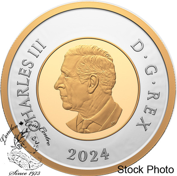 Canada: 2024 $2 Proof Silver Coin with Gold Plating