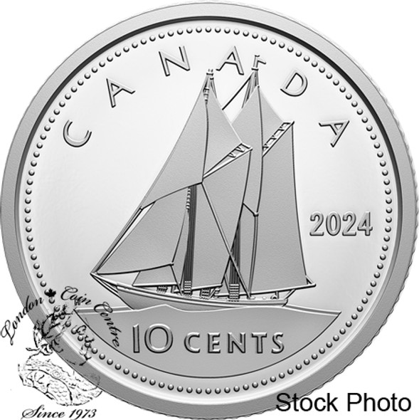 Canada: 2024 10 Cents Proof Pure Silver Coin