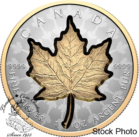 Canada: 2024 $20 Super Incuse Silver Maple Leaf 1oz Pure Silver Coin