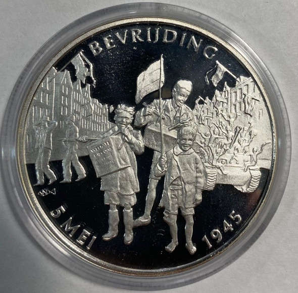 Netherlands: 1945 Liberation Silver Coin