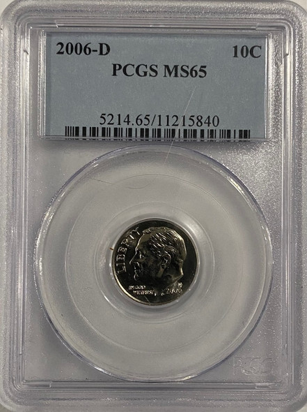 United States: 2006D 10 Cent PCGS MS65