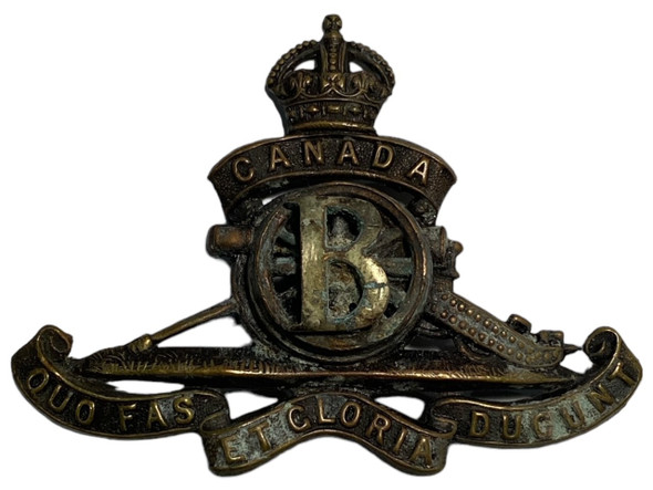 Canada: WWI CEF Training Battery B