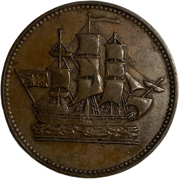 Canada: Ships Colonies & Commerce Token, Breton 997