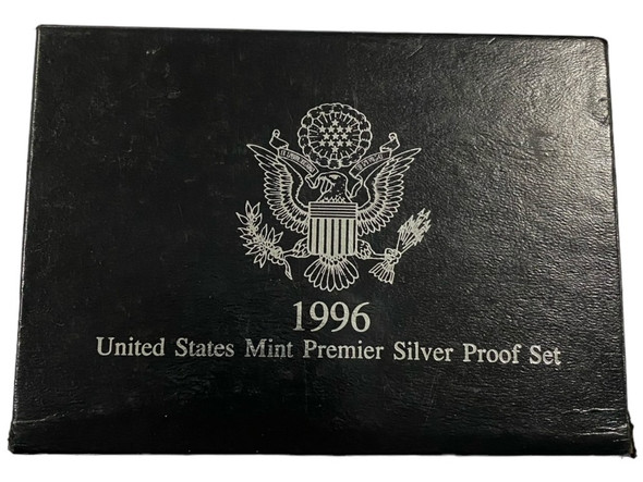 United States: 1996 Premier Silver Proof Coin Set United States: 1996 Premier Silver Proof Coin Set