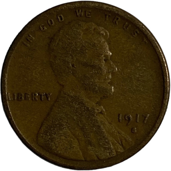 United States: 1917S Small Cent VF20