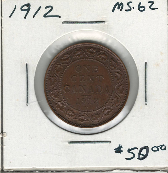 Canada: 1912  1 Cent  MS62