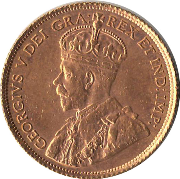 Canada: 1913 $5  Gold Coin