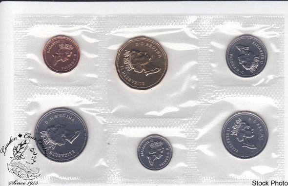 Canada: 1992 Proof Like / Uncirculated Coin Set *Writing on Envelope*