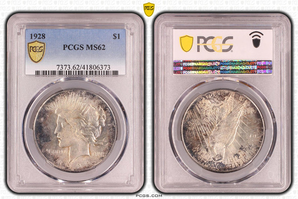 United States: 1928 Peace Dollar PCGS MS62