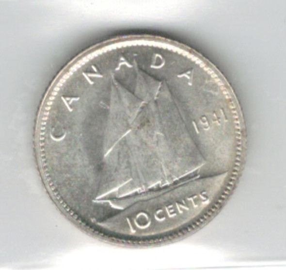Canada: 1941 10 Cent ICCS MS64