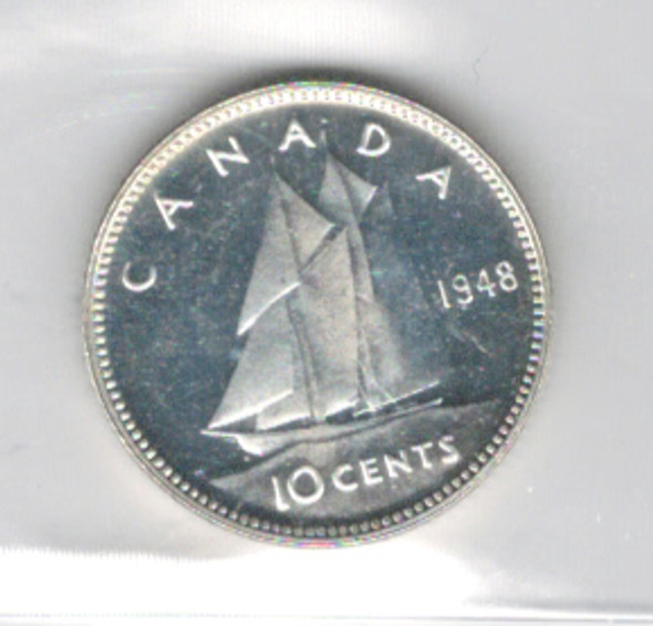 Canada: 1948 10 Cent ICCS MS64