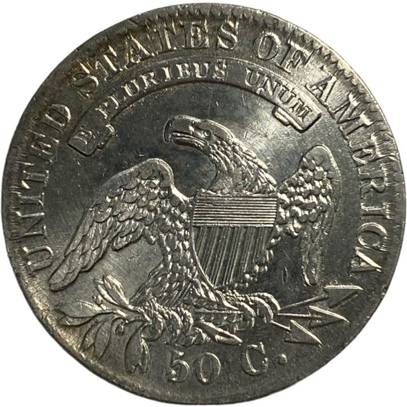 United States: 1832 50 Cent EF cleaned