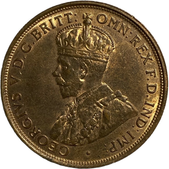 Australia: 1911 1 Cent Penny UNC