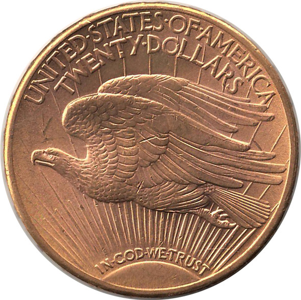 United States: 1914-D $20 St. Gaudens Double Eagle