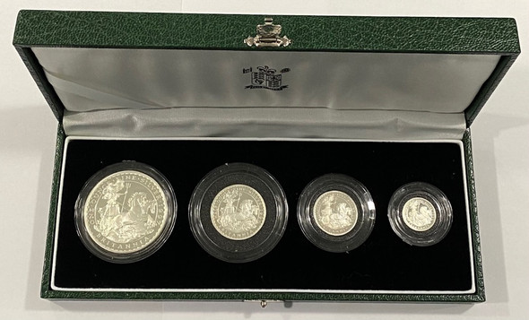 Great Britain: 1997 Silver Fractional Set (4 Coins)