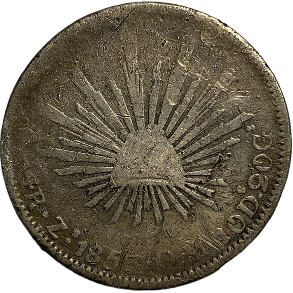 Mexico: 1853 Zs OM 4 Reales