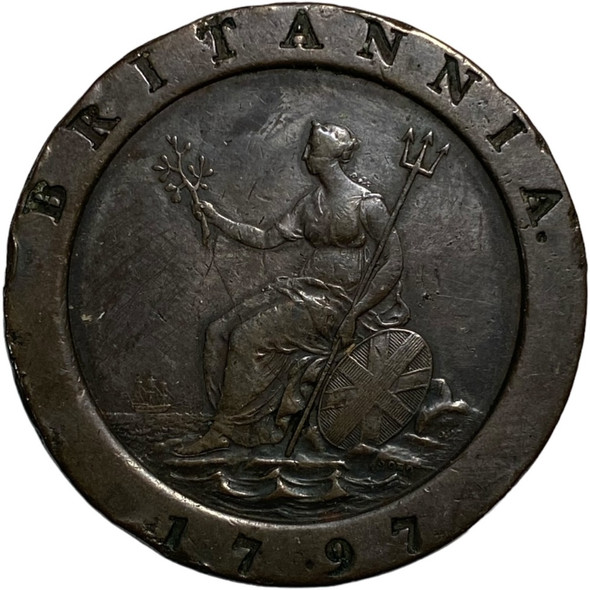 Great Britain: 1797 2 Pence Cartwheel