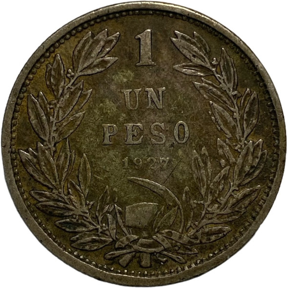 Chile: 1927 Un Peso