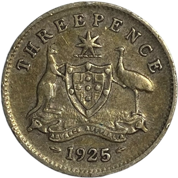 Australia: 1925 Three Pence