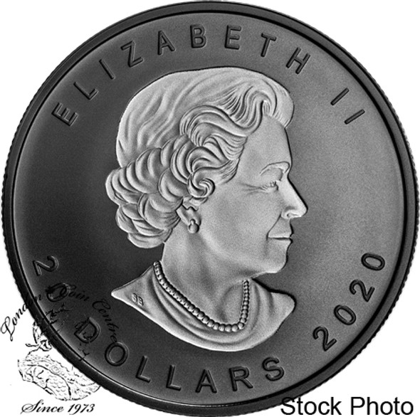Canada: 2020 $20 Rhodium Plated Incuse Silver Maple 1 oz Pure Silver Coin Canada: 2020 $20 Rhodium Plated Incuse Silver Maple 1 oz Pure Silver Coin