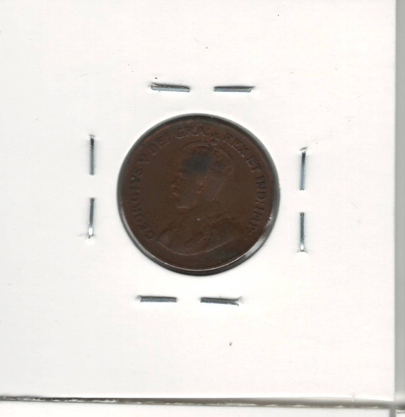 Canada: 1922 1 Cent F12 with Rim Nick Canada: 1922 1 Cent F12 with Rim Nick