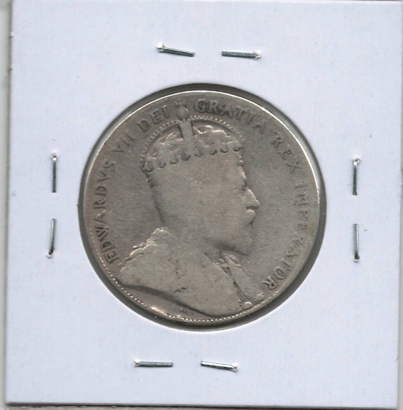 Canada: 1905 50 Cent G6 with Scratch