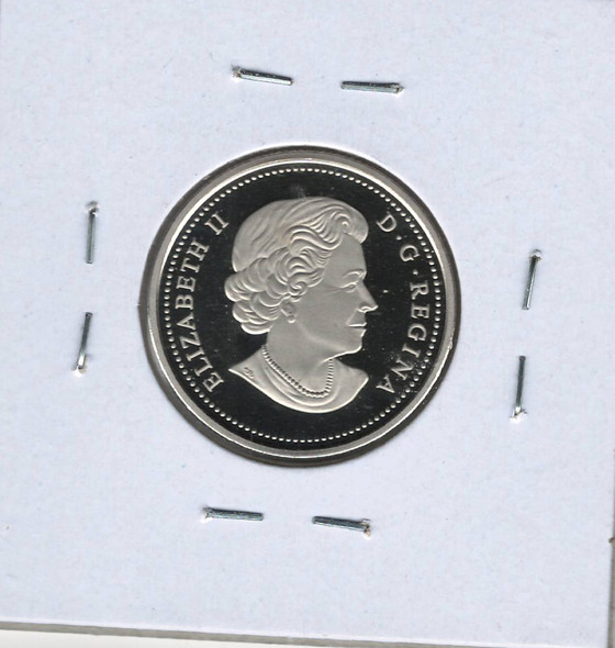 Canada: 2015 25 Cent Flag Proof Non-Silver