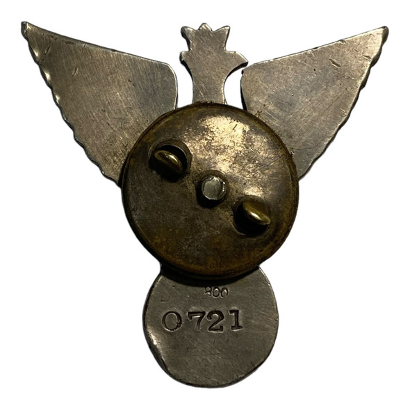 Poland: WWII Tobruk Badge in Silver