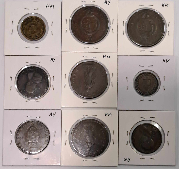 Great Britain: 1700's Token Collection Lot (9 Pieces) Great Britain: 1700's Token Collection Lot (9 Pieces)