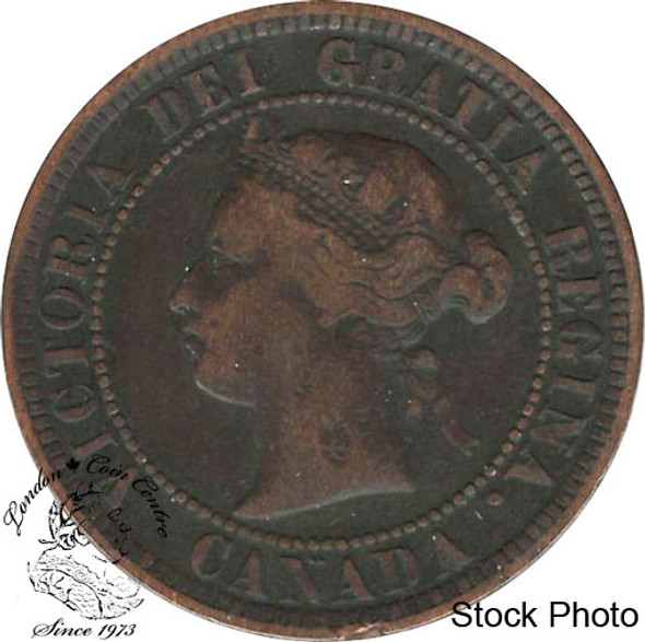 Canada: 1886 1 Cent Obv #1 VG8