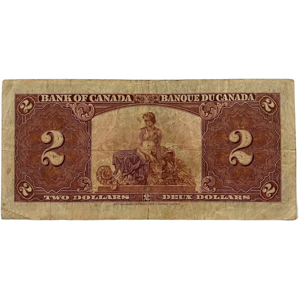Canada: 1937 $2 Bank Of Canada Banknote Gordon-Towers Signature F12 *We Pick* Canada: 1937 $2 Bank Of Canada Banknote Gordon-Towers Signature F12 *We Pick*