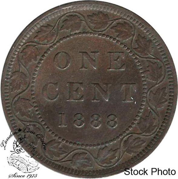 Canada: 1888 1 Cent EF40