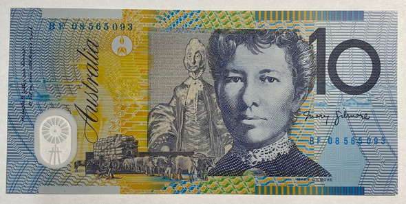Australia: 2008 $10 Banknote P-58 Australia: 2008 $10 Banknote P-58