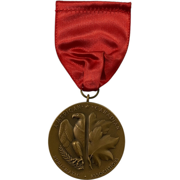 American & Canadian Numismatic Association Medal 1962 American & Canadian Numismatic Association Medal 1962