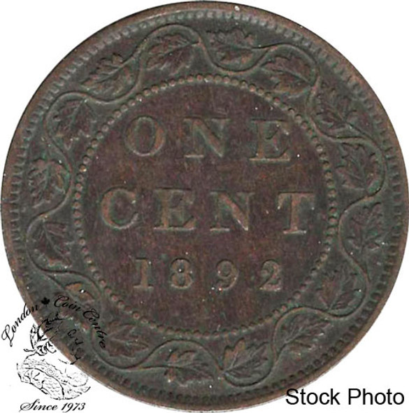 Canada: 1892 1 Cent OBV#3 EF40