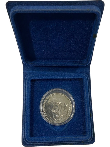 Canada: 1984 Pope John Paul II Jan Pawel II Visit to Alberta Medallion Canada: 1984 Pope John Paul II Jan Pawel II Visit to Alberta Medallion